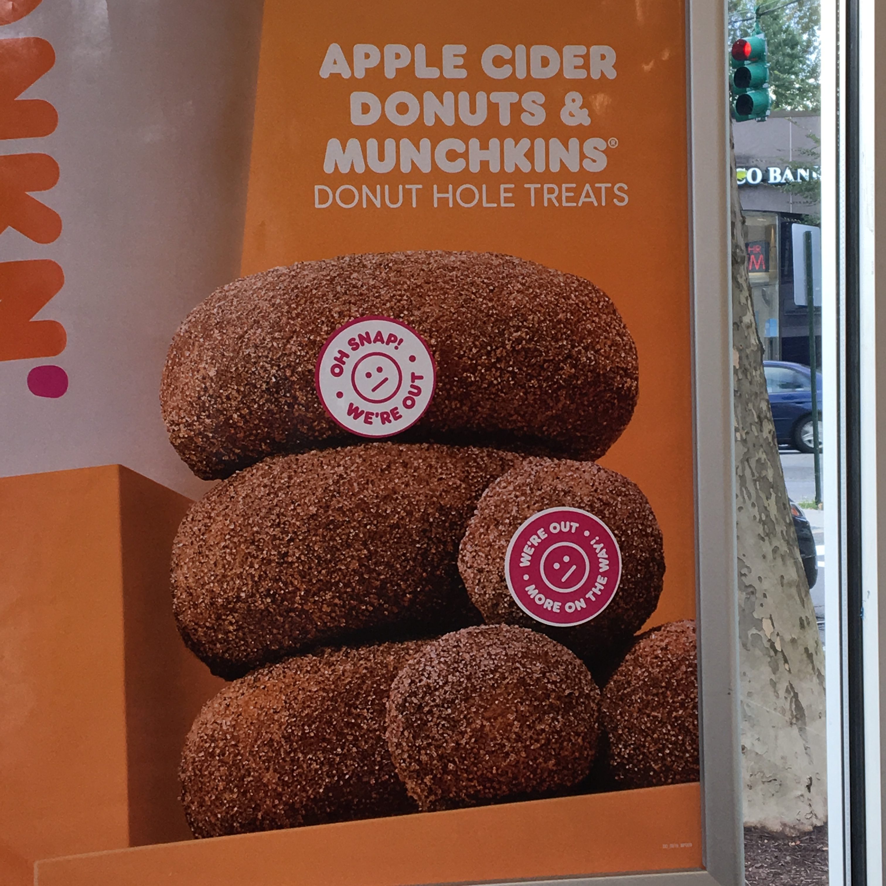 Dunkin’ Apple Cider donuts Donut Club NYC