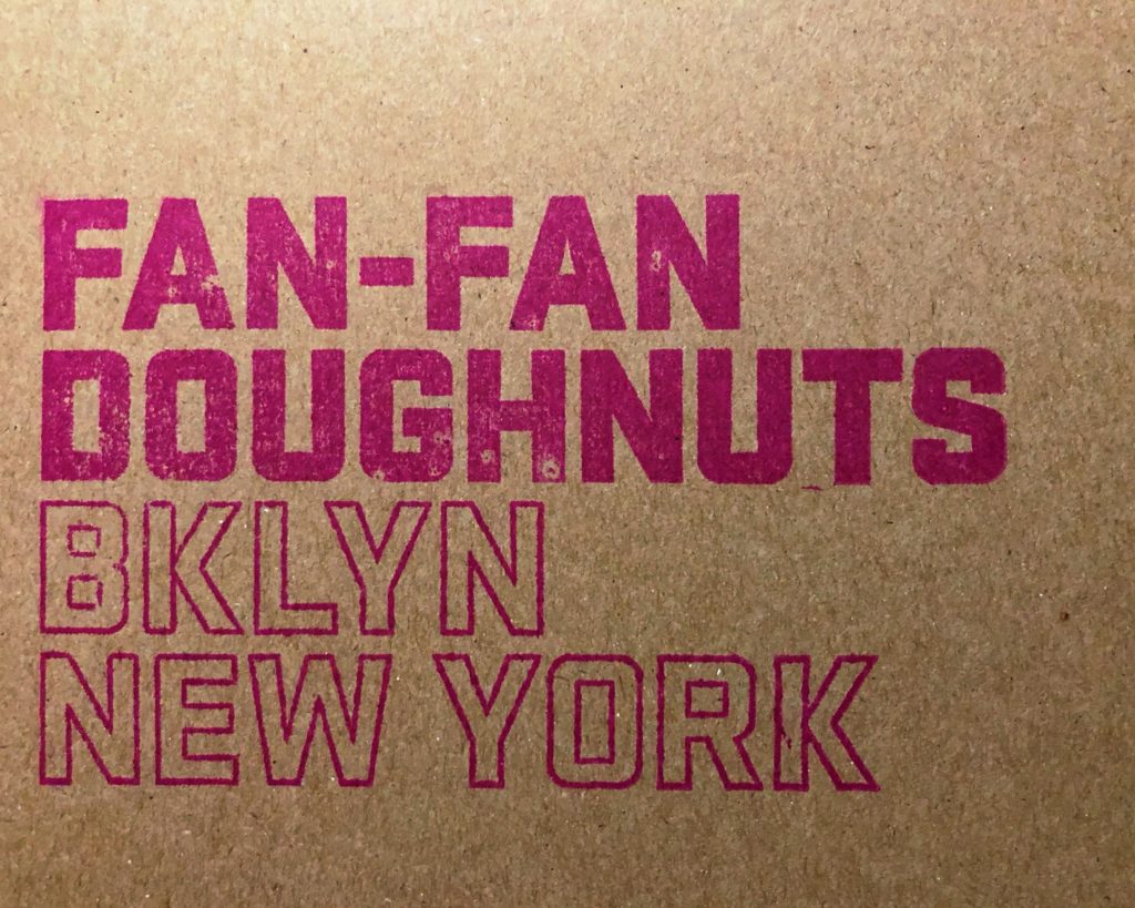 Donuts menu fan-fan Feast your
